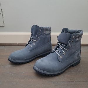 "Timberland" limited blue shoes size 9.